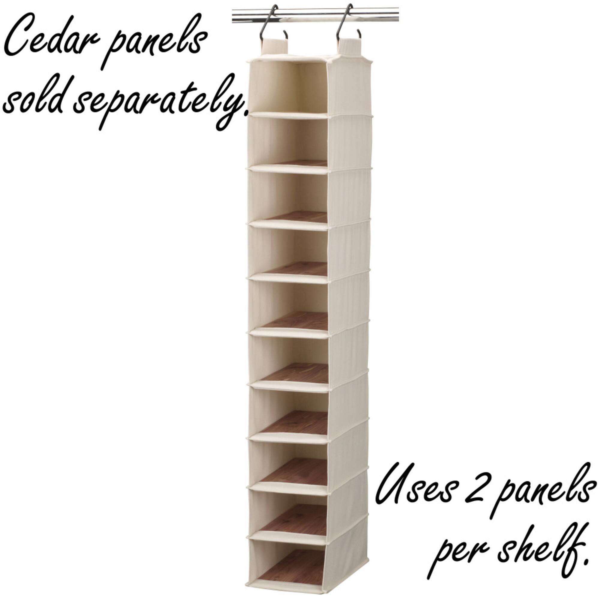 Household Essentials 50" Hanging Shoe Organizer